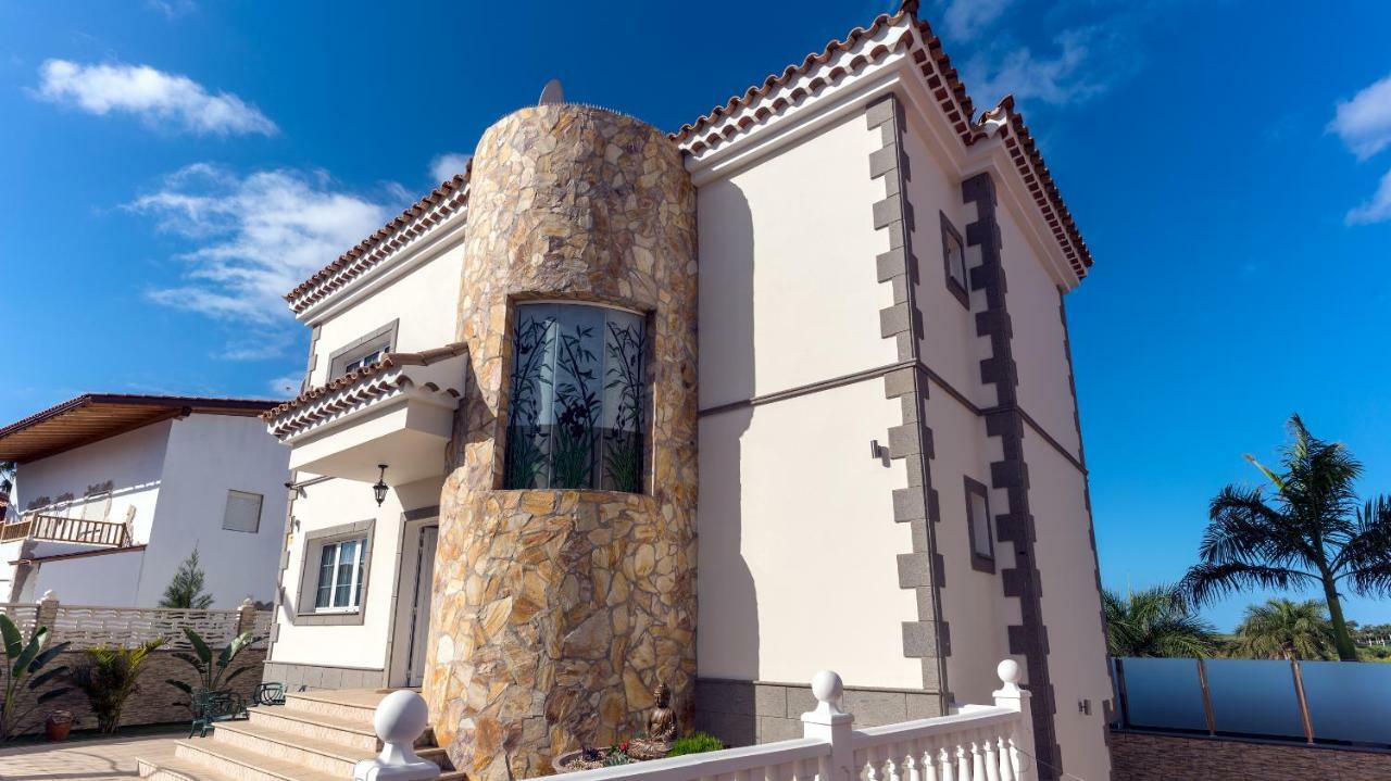 Villa, Private Heated Pool And Jacuzzi . Maspalomas  Exteriör bild